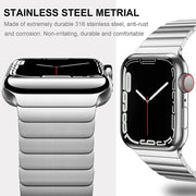 سوار ساعة قابل للتعديل من الفولاذ المقاوم للصدأ مناسب لساعات مقاس 42/44/45/49