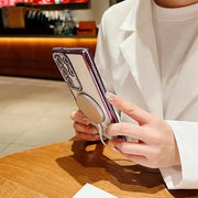 Luxury Diamond Case for Samsung  – Shockproof, Slim, Glitter Protective Cover with Camera Lens Protection