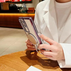 Luxury Diamond Case for Samsung  – Shockproof, Slim, Glitter Protective Cover with Camera Lens Protection