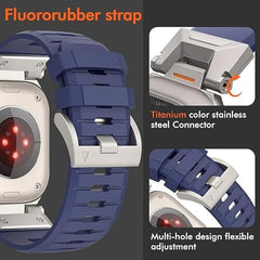 استراب رياضي اصلي متين متوافق مع ساعات ابل 42/44/45/49 mm