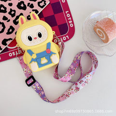 محفظه و سلسله مفاتيح لابوبو مميزه للكروت