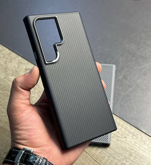 Carbon Fiber Texture Cover Case for Samsung