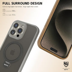NY anti- vibration dustproof case with ring stand