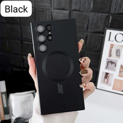 Metal Paint Magnetic Case for Samsung