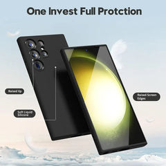 Silicon Microfiber Lining Mobile Magic Soft Case with Camera Protection For Samsung