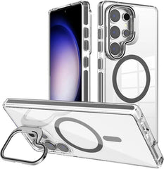 high qyality case with camera stand , support magsafe charging