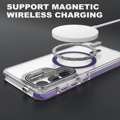 high qyality case with camera stand , support magsafe charging
