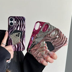 Wave Mirror Cover for iphone