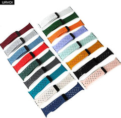 apple 42/44/45/49 mm استراب سيليكون مجناتيك لساعات