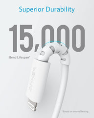 Anker USB C Charger, Fast Charger with Foldable Plug - 20W Cube Charger (With Cable)