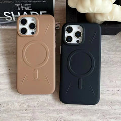 MagSafe Soft Silicone Case with Camera Protection – Elegant Matte Finish for iPhone