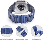 سوار ساعه معدني لساعات ابل 42/44/45/49