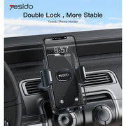 Angle Rotation Cellphone Air Outlet Clip Mount Bracket Car Phone Holder For Air Vent - yesido c136