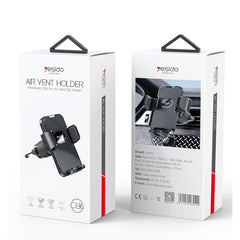 Angle Rotation Cellphone Air Outlet Clip Mount Bracket Car Phone Holder For Air Vent - yesido c136