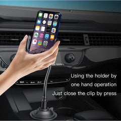 Auto Extending Clamp Arm Long Flexible Arm Car Cup Phone Holder - yesido c112
