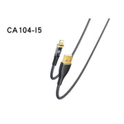 YESIDO 1.2M USB to Lighting Data Cable | USB to Type-C Nylon Braided 2.4A Fast Charging Data Cable - CA104