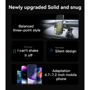 360 Adjustable Silicone Non-slip Stretchable Suction Cup Press Phone Holder - yesido c267