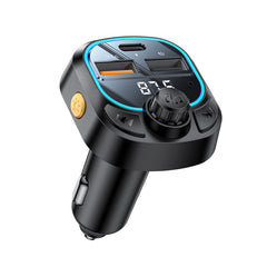 YESIDO Y70 BT5.3 Support Charging 3 Devices With Remote Controller BT & FM Transmittor Car Charger
