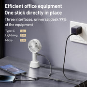 Yesido CA91 3A 3 in 1 USB to 8 Pin+USB-C/Type-C+Micro USB Aluminum Alloy Data Cable (Black)