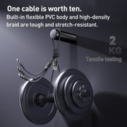 Yesido CA91 3A 3 in 1 USB to 8 Pin+USB-C/Type-C+Micro USB Aluminum Alloy Data Cable (Black)