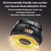 ⁧حامل هاتف Yesido C272 يدور 360 درجة في وحدة التحكم المركزية للسيارة (أسود)⁩