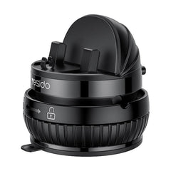 ⁧حامل هاتف Yesido C272 يدور 360 درجة في وحدة التحكم المركزية للسيارة (أسود)⁩