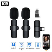 K9 Microphone Mic Lighting &Type-C Wireless