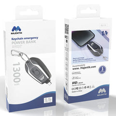 Majentik Power Bank 1300 mAh MJ-14