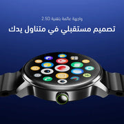 oraimo Watch 5R Pro ساعة ذكية بشاشة 1.43 بوصة AMOLED مع واجهة عائمة 2.5D ومقاومة للماء IP68