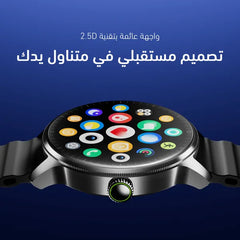 oraimo Watch 5R Pro ساعة ذكية بشاشة 1.43 بوصة AMOLED مع واجهة عائمة 2.5D ومقاومة للماء IP68