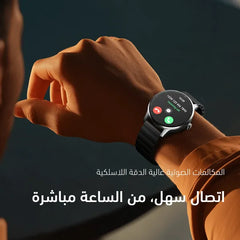 oraimo Watch 5R Pro ساعة ذكية بشاشة 1.43 بوصة AMOLED مع واجهة عائمة 2.5D ومقاومة للماء IP68