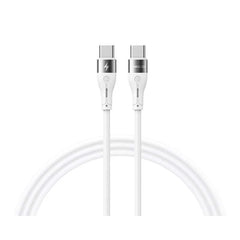 RECCI RS11CC 65W TYPE-C TO TYPE-C SILICONE FAST CHARGING CABLE 1M