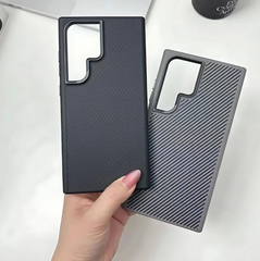 Carbon Fiber Texture Cover Case for Samsung