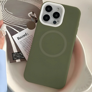 Colorful Silicone Phone Cases with MagSafe Compatibility – Soft and Stylish Protection