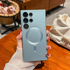 Metal Paint Magnetic Case for Samsung
