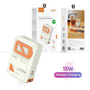 10000mAh 3-IN-1 Multifunctional Wireless Charging Power Bank VIDVIE PB7023