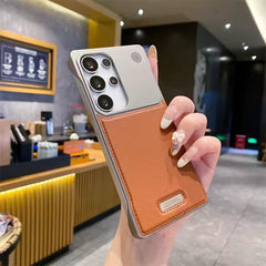Valero leather case for samsung S25 ultra