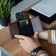 Puloka Detachable Card Clip Case for iPhone