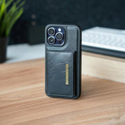 Puloka Detachable Card Clip Case for iPhone