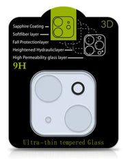 باكت مكون من قطعتين - واقي عدسة الكاميرا شفاف لهواتف ايفون