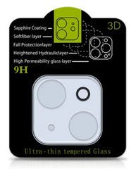 باكت مكون من قطعتين - واقي عدسة الكاميرا شفاف لهواتف ايفون