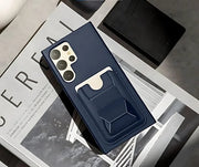 Leather Case Cover With Card Slot Magnetic Card Holder Shockproof Case