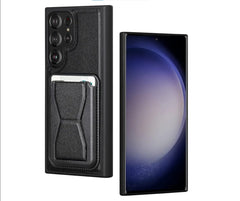 Leather Case Cover With Card Slot Magnetic Card Holder Shockproof Case