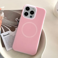 Colorful Silicone Phone Cases with MagSafe Compatibility – Soft and Stylish Protection