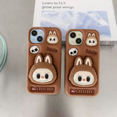 Labubu Silicone Case iPhone