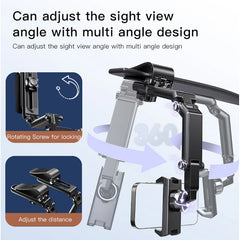 Car Rearview Mirror Using Phone Holder - Yesido C193