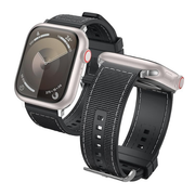 Sport Silicone Nylon Band Designed for Apple Watch Band 49mm 46mm 45mm 44mm 42mm