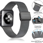 Classic Stainless Steel Metal for apple 42/44/45/49 mm