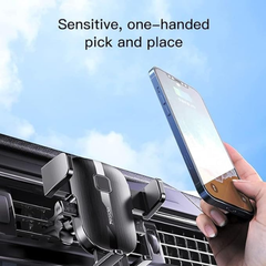 حامل موبايل دوار للسيارة- مع فتحة تهوية للسيارة