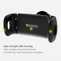 ⁧حامل هاتف Yesido C47 يدور 360 درجة بقاعدة ثبيت على فتحة تهوية السيارة⁩